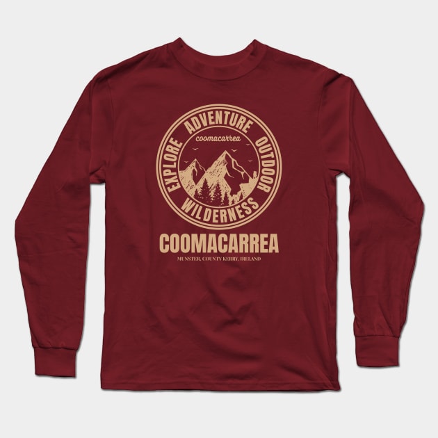 Ireland Hiking, Coomacarrea Mountain Hike Long Sleeve T-Shirt by Eire